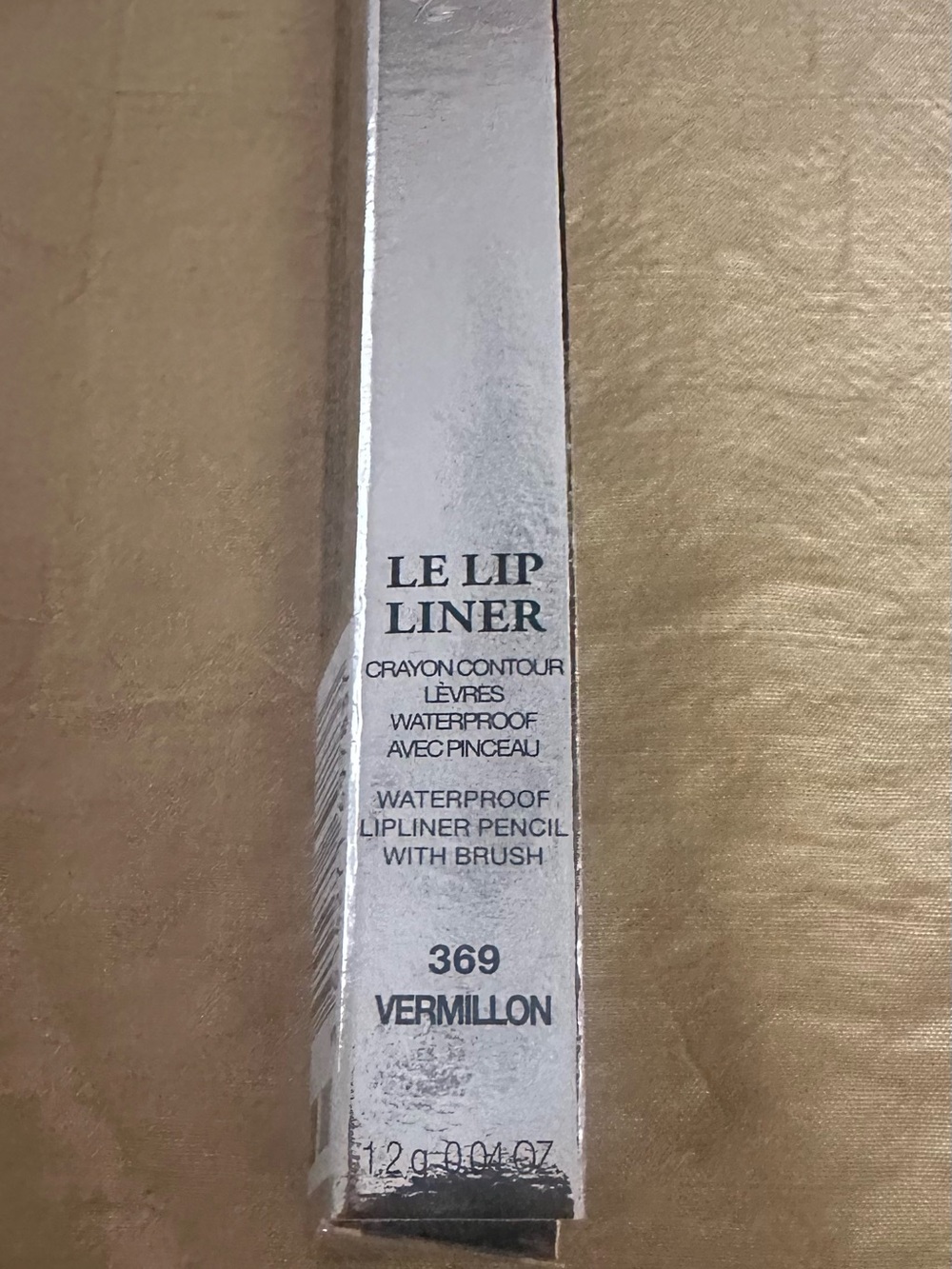 Lip Liner Waterproof Lipliner Pencil with Brush - Vermillon